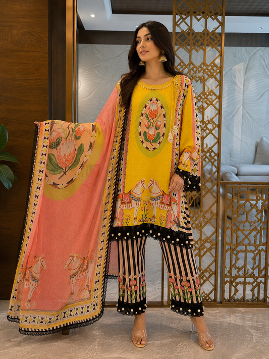 CAROUSEL - Stitched Kurta set