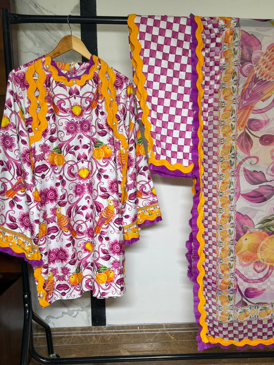 ZIP - Kurta set with dupatta