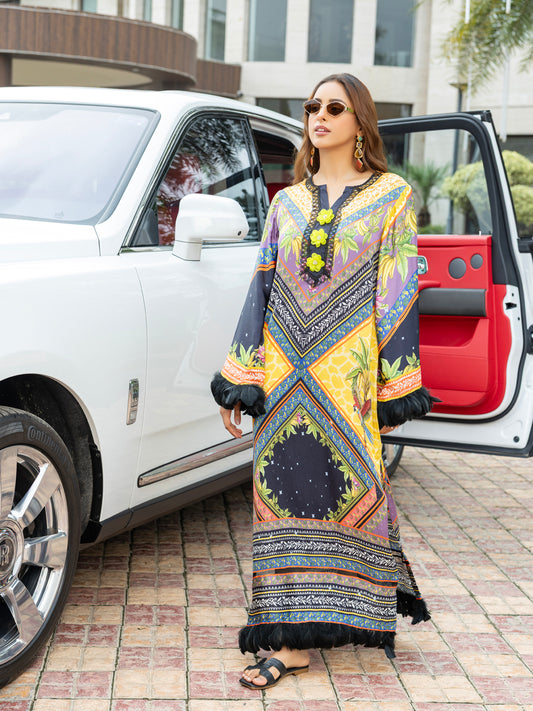 NOIR Kaftan with headband